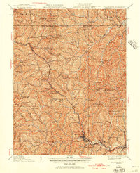 Mannington 1923 topographic map thumbnail