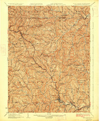 Mannington 1926 topographic map thumbnail