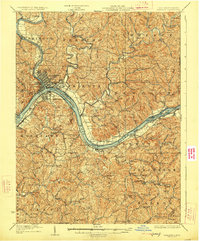 Marietta topographic map thumbnail