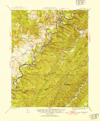 Marlinton 1923 topographic map thumbnail