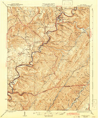 Marlinton 1925 topographic map thumbnail