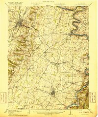 Martinsburg 1916 topographic map thumbnail