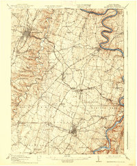 Martinsburg 1916 topographic map thumbnail