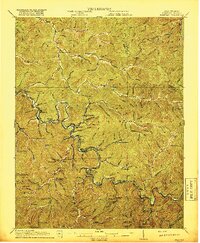 Matewan 1917 topographic map thumbnail