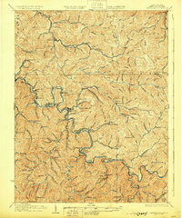Matewan 1928 topographic map thumbnail