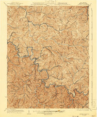 Matewan 1928 topographic map thumbnail