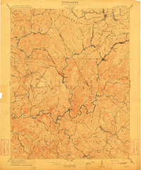 Mullens 1912 topographic map thumbnail
