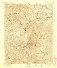 Mullens 1912 topographic map thumbnail