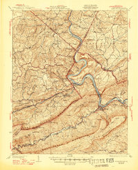 Narrows topographic map thumbnail