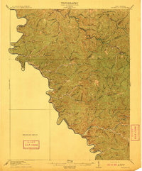 Naugatuck 1912 topographic map thumbnail