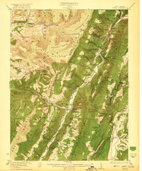 Onego 1922 topographic map thumbnail