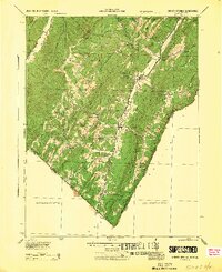 Orkney Springs topographic map thumbnail