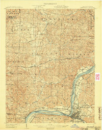 Parkersburg 1904 topographic map thumbnail
