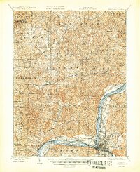 Parkersburg 1904 topographic map thumbnail
