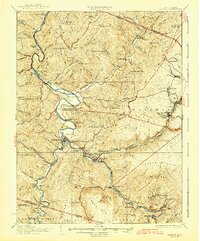 Parsons 1926 topographic map thumbnail