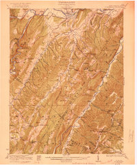 Petersburg topographic map thumbnail