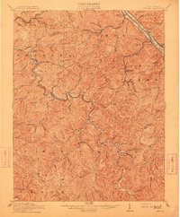 Peytona 1911 topographic map thumbnail