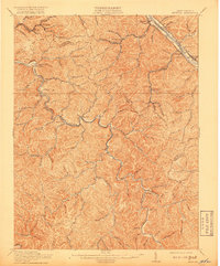 Peytona 1911 topographic map thumbnail