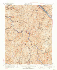 Peytona 1929 topographic map thumbnail