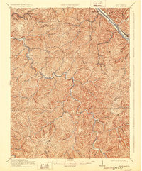 Peytona 1911 topographic map thumbnail
