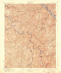 Peytona topographic map thumbnail
