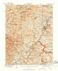 Philippi 1925 topographic map preview