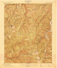 Pickens 1915 topographic map thumbnail