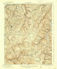 Pickens 1915 topographic map thumbnail