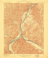 Point Pleasant 1908 topographic map thumbnail