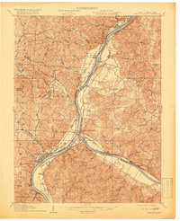 Point Pleasant 1908 topographic map thumbnail