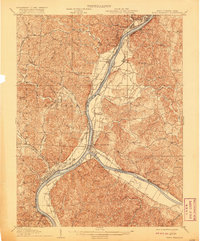 Point Pleasant 1908 topographic map thumbnail