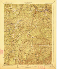 Richwood 1923 topographic map thumbnail