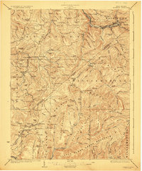 Richwood 1923 topographic map thumbnail