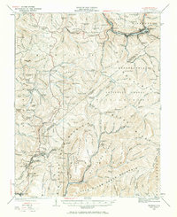 Richwood 1935 topographic map thumbnail