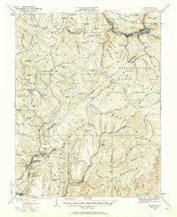 Richwood 1935 topographic map thumbnail