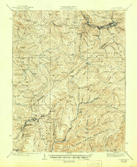 Richwood 1939 topographic map thumbnail