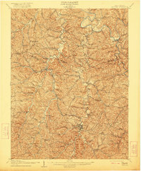 Spencer 1907 topographic map thumbnail