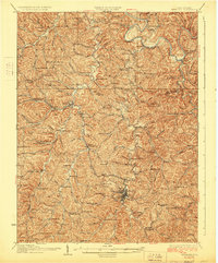 Spencer 1928 topographic map thumbnail