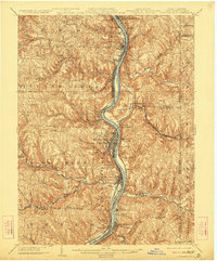 Steubenville 1904 topographic map thumbnail