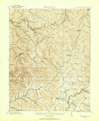 Summersville 1913 topographic map thumbnail