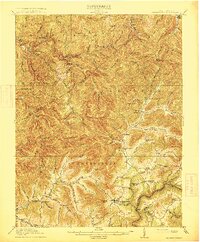 Summersville 1915 topographic map thumbnail
