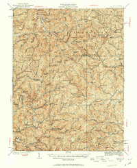 Vadis 1925 topographic map thumbnail