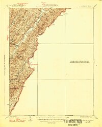 Warm Springs topographic map thumbnail