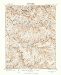 Webster Springs 1915 topographic map thumbnail