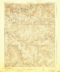 Webster Springs 1918 topographic map thumbnail