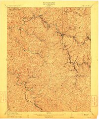 Welch 1912 topographic map thumbnail