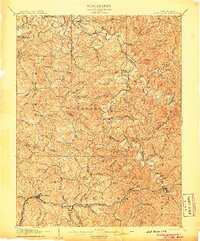 West Union 1905 topographic map preview