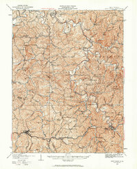 West Union 1924 topographic map thumbnail