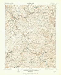 Winona 1914 topographic map thumbnail