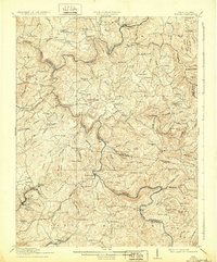 Winona 1916 topographic map thumbnail